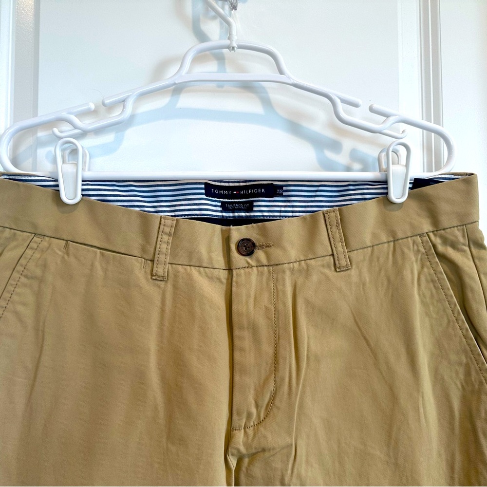 Tommy Hilfiger men’s tailor fit slacks.